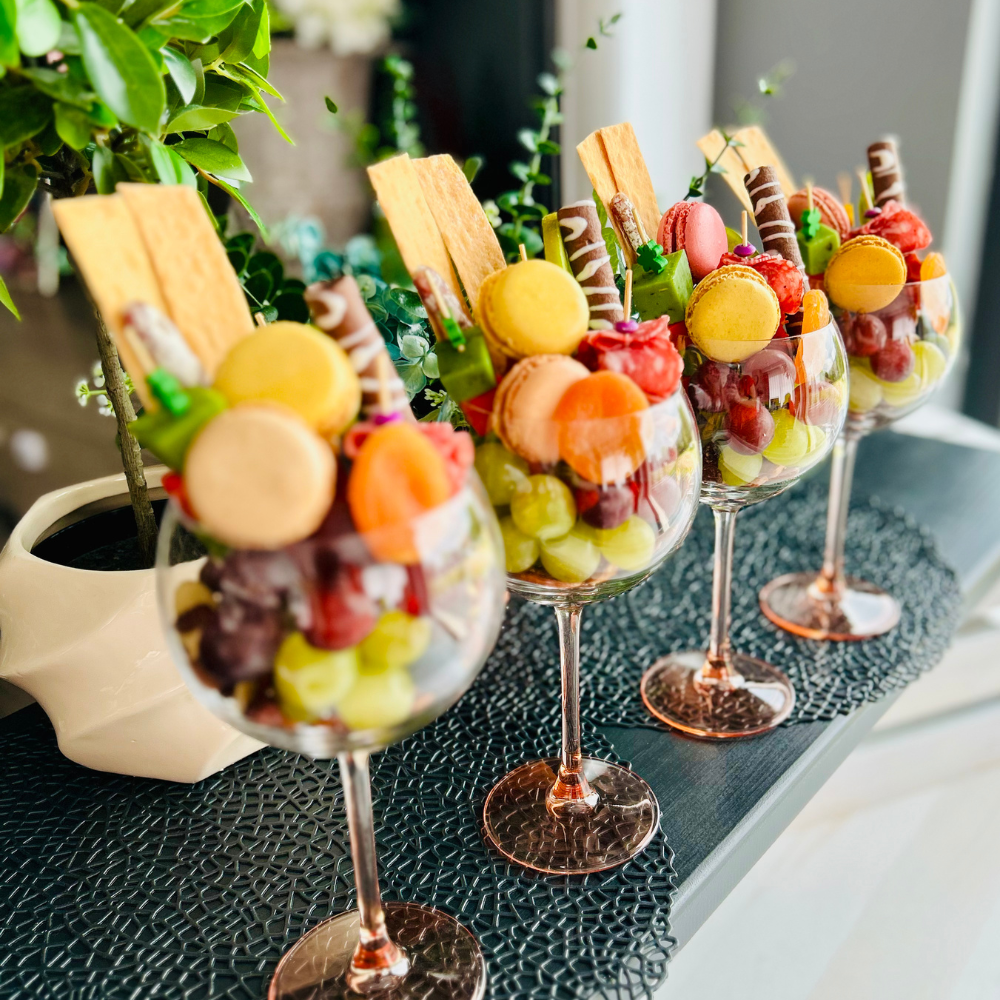 Mesa Grazing de Conos y Vasitos Individuales