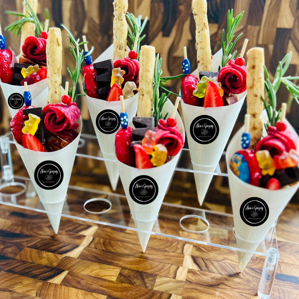 Mesa Grazing de Conos y Vasitos Individuales